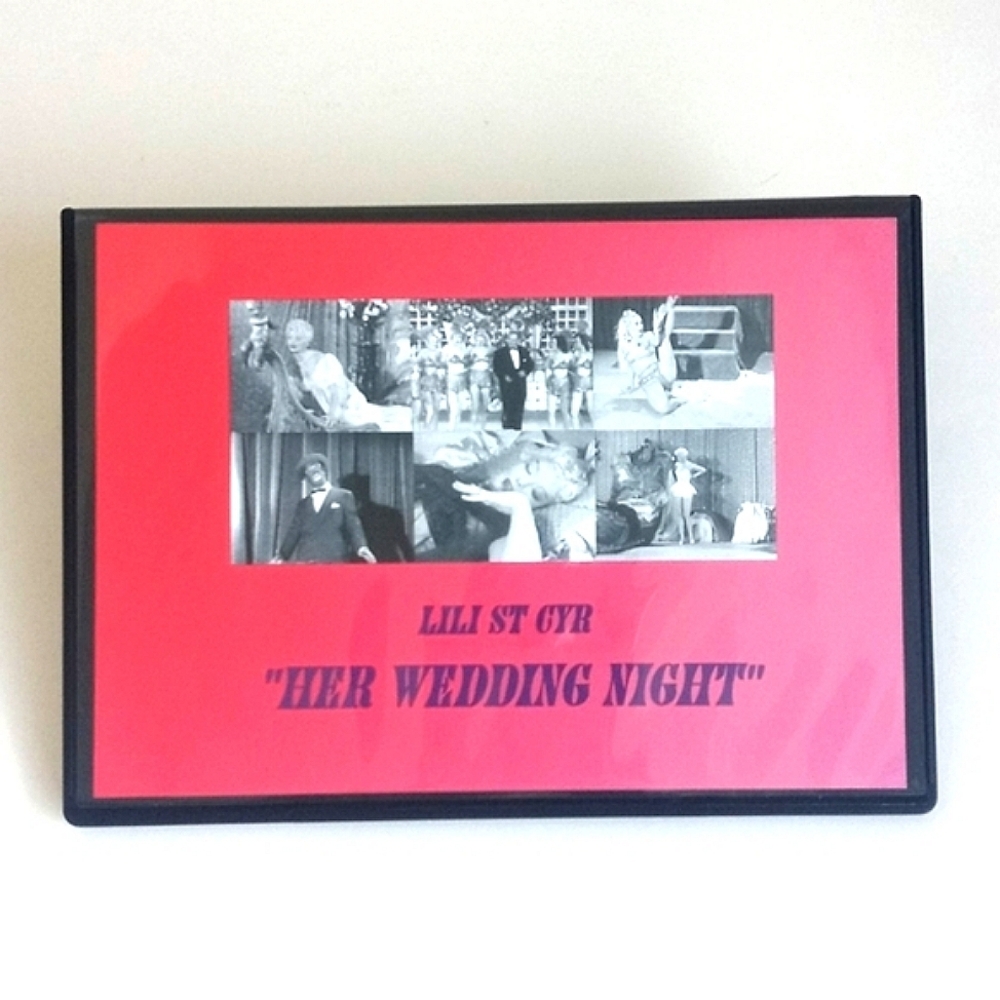 Vintage Burlesque 1940's 1950's Lili St Cyr "Her Wedding Night" DVD